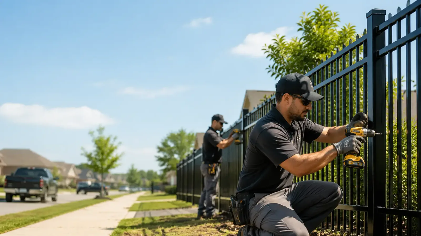 Metal Fence Installation in Cross Plains, TX